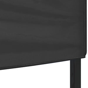Faltbares Partyzelt Anthrazit 3x6 m
