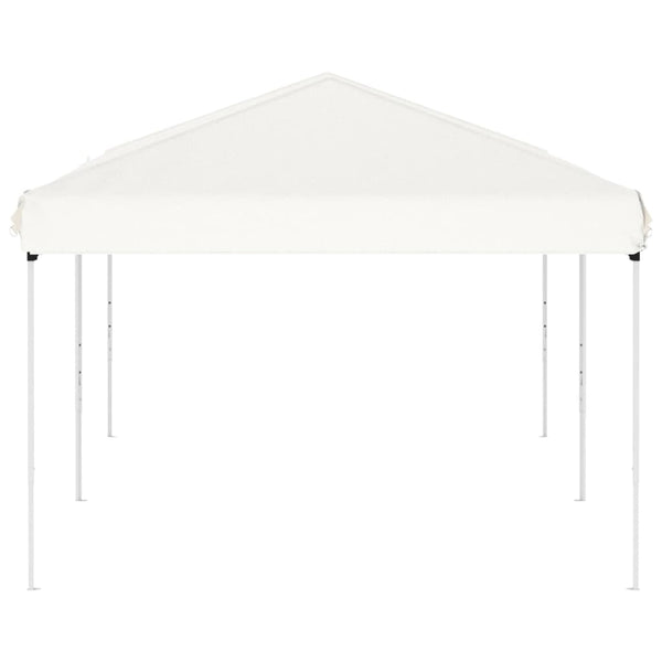 Faltbares Partyzelt Weiß 3x6 m