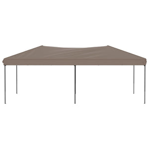 Faltbares Partyzelt Taupe 3x6 m