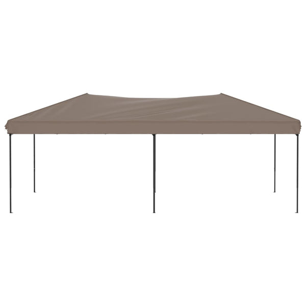 Faltbares Partyzelt Taupe 3x6 m