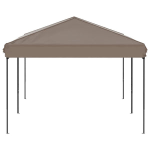 Faltbares Partyzelt Taupe 3x6 m