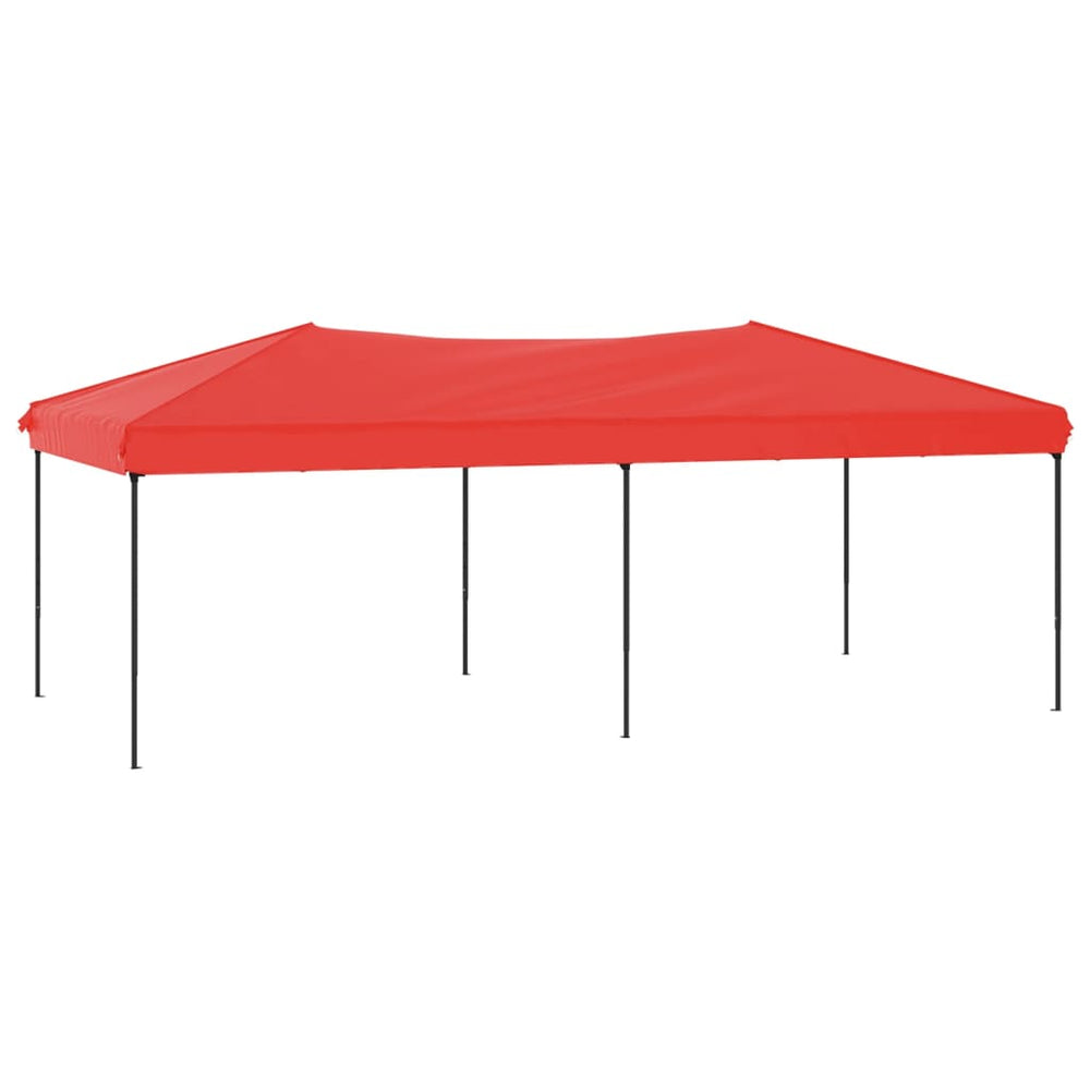 Rotes Faltbares Partyzelt 3x6 m