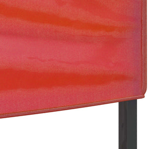 Rotes Faltbares Partyzelt 3x6 m