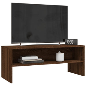 TV Schrank Braun Eichenoptik 100 cm