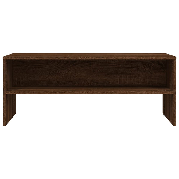 TV Schrank Braun Eichenoptik 100 cm