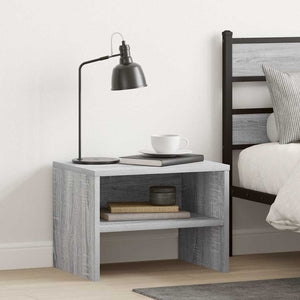 Nachttisch Grau Sonoma 40x30x30 cm
