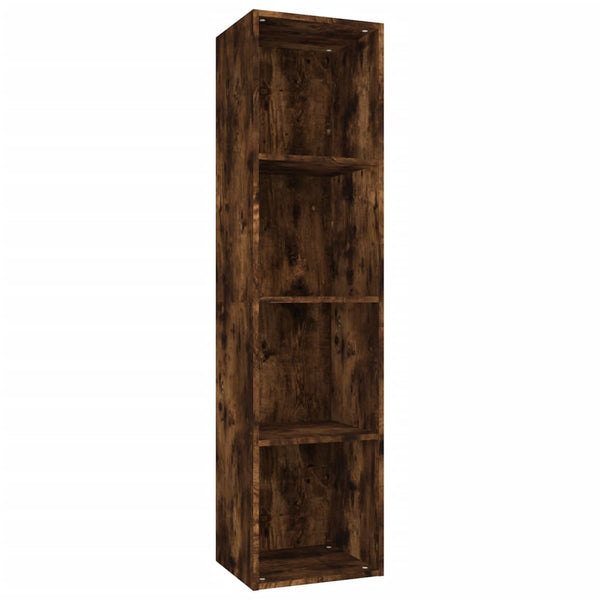 Bücherschrank Räuchereiche 36x30x143cm