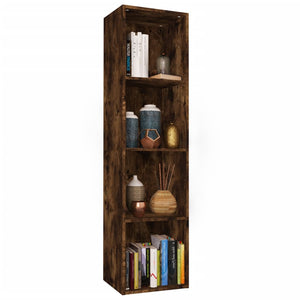 Bücherschrank Räuchereiche 36x30x143cm