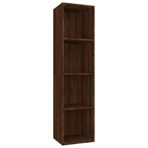 Bücherschrank TV-Schrank Braun Eiche 36x30x143 cm