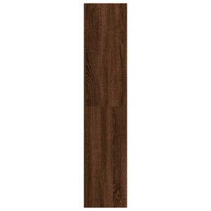 Bücherschrank TV-Schrank Braun Eiche 36x30x143 cm