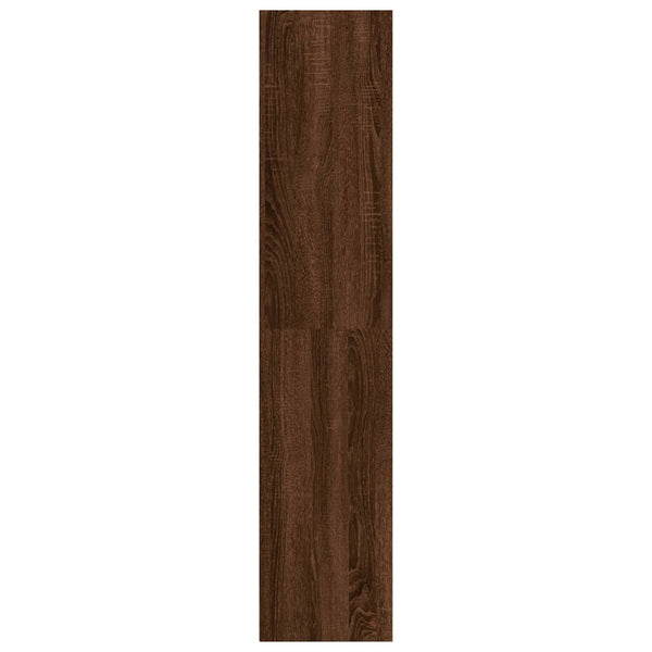 Bücherschrank TV-Schrank Braun Eiche 36x30x143 cm
