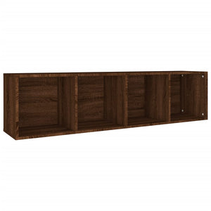 Bücherschrank TV-Schrank Braun Eiche 36x30x143 cm