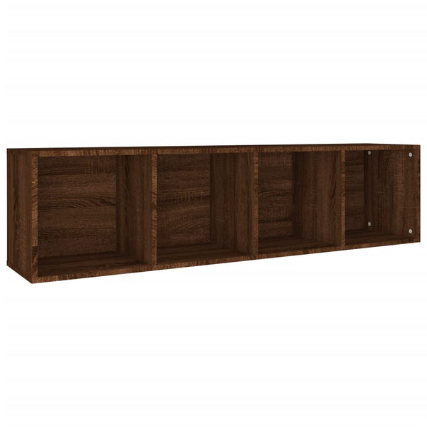 Bücherschrank TV-Schrank Braun Eiche 36x30x143 cm