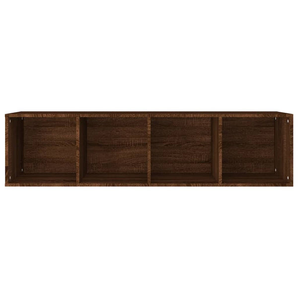 Bücherschrank TV-Schrank Braun Eiche 36x30x143 cm