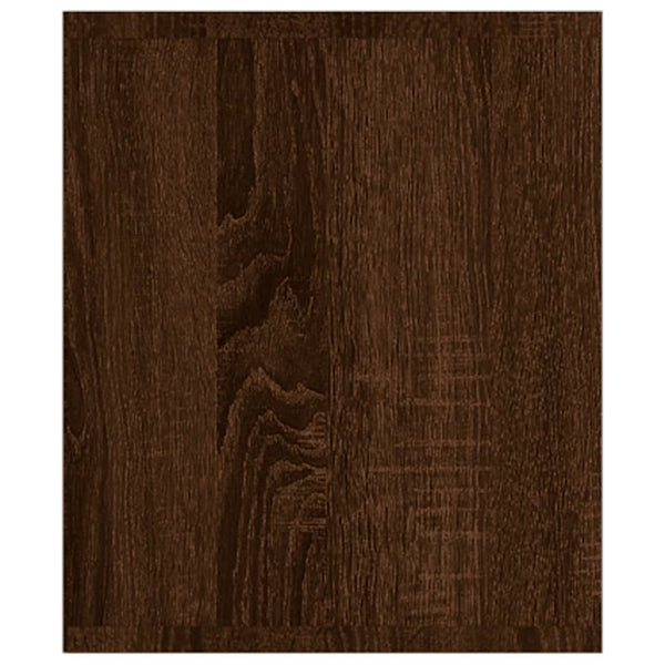 Bücherschrank TV-Schrank Braun Eiche 36x30x143 cm