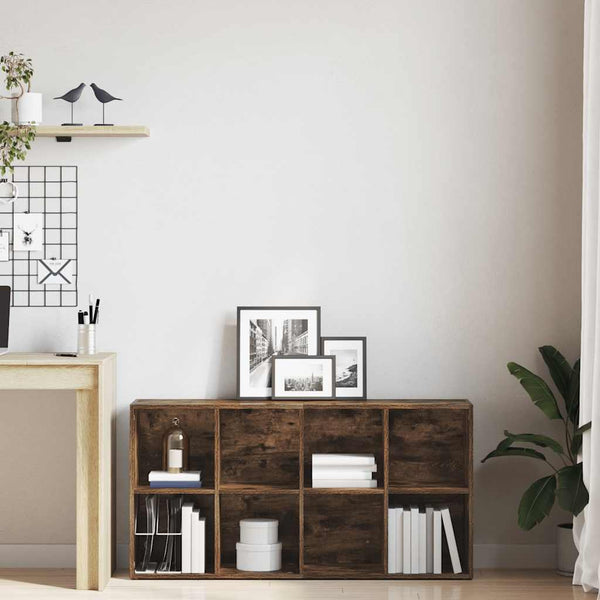 Bücherregal Sideboard Räuchereiche 66x130 cm