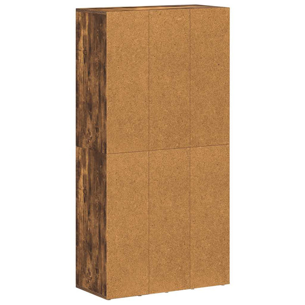 Bücherregal Sideboard Räuchereiche 66x130 cm