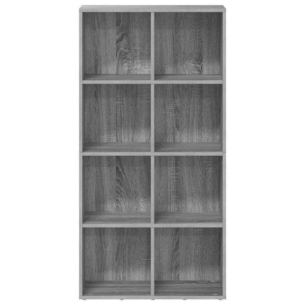 Bücherregal Sideboard Grau Sonoma 66x130 cm