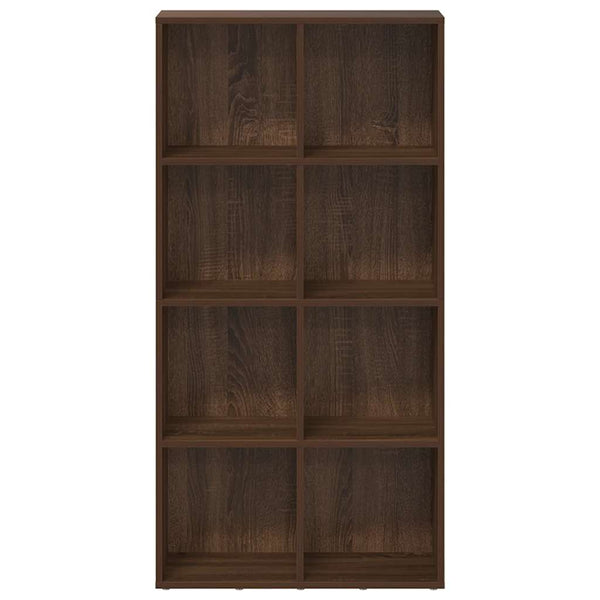 Bücherregal Sideboard Braun Eiche 66x130 cm