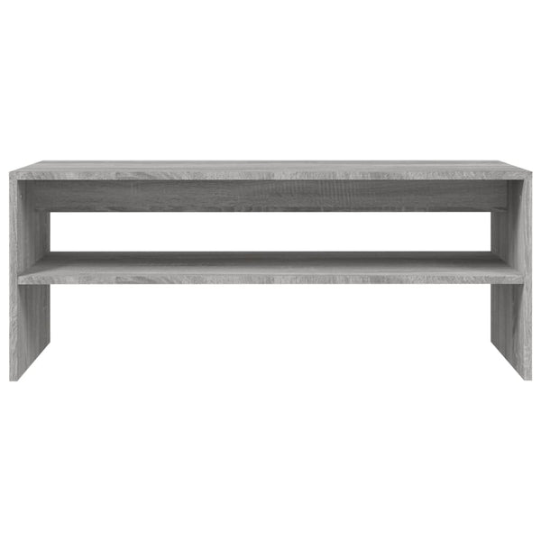 Couchtisch Grau Sonoma 100x40 cm