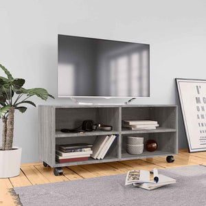 TV-Schrank Grau Sonoma 90x35x35 cm