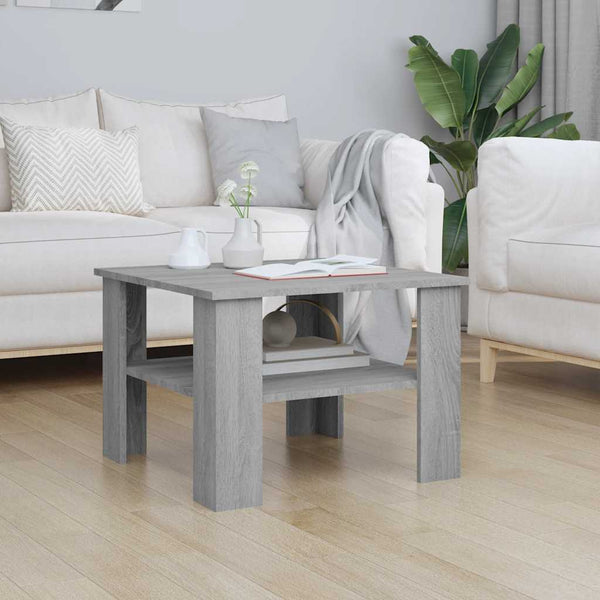 Couchtisch Grau Sonoma 60x60 cm