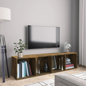 Bücherschrank Räuchereiche 143cm