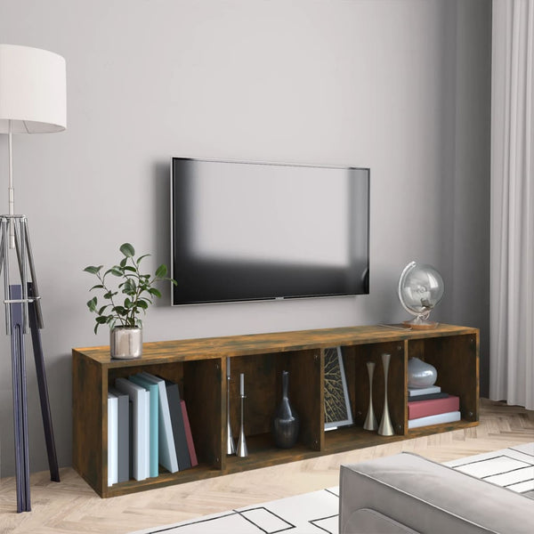 Bücherschrank Räuchereiche 143cm