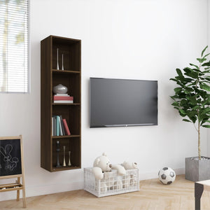Eichen Bücherregal/TV-Schrank 143cm