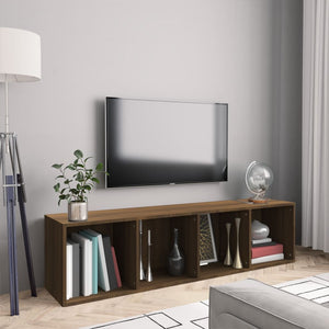Eichen Bücherregal/TV-Schrank 143cm