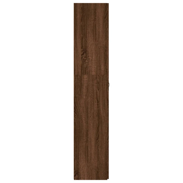 Schuhschrank Braun Eichenoptik, 180 cm hoch