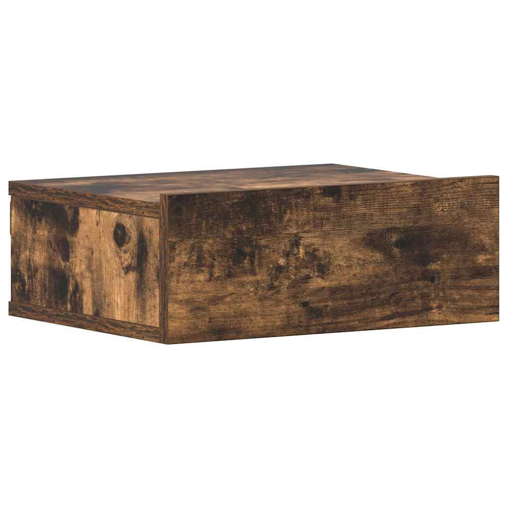 Hängender Nachttisch Räuchereiche 40 cm