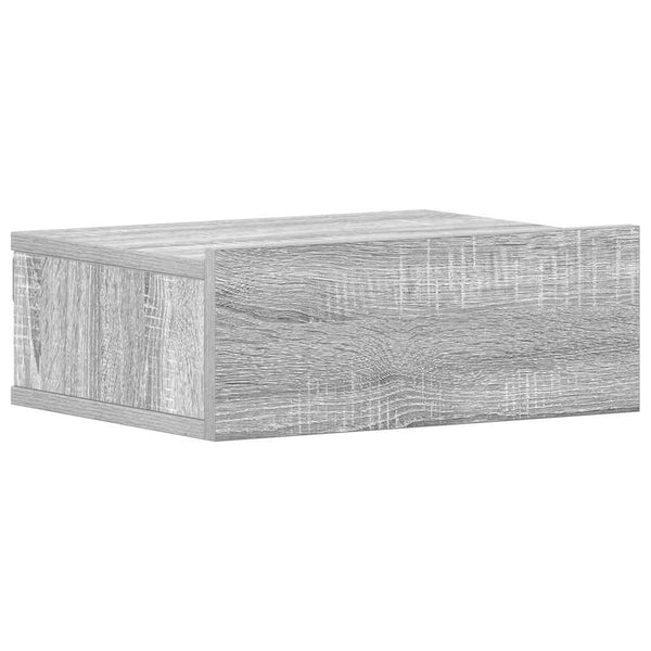 Hängender Nachttisch Grau Sonoma 40x30x15 cm