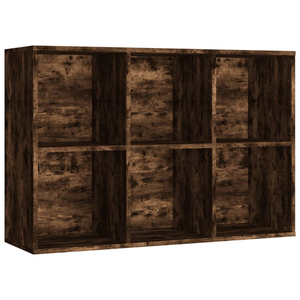 Bücherregal Räuchereiche 66x30x98cm
