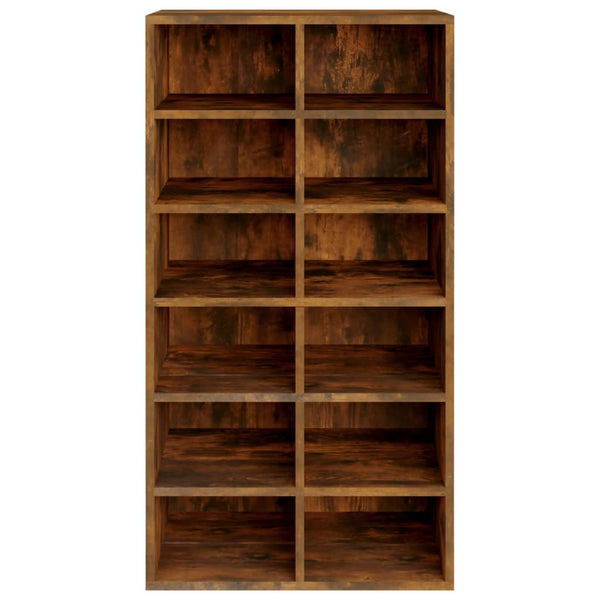 Schuhregal Räuchereiche Holzwerkstoff