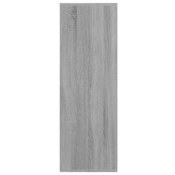 Schuhregal Grau Sonoma Holzwerkstoff