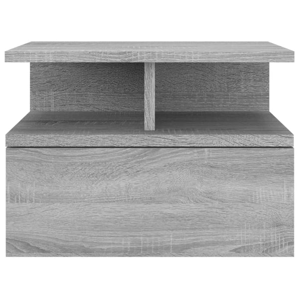 Hängender Nachttisch Grau Sonoma 40 cm
