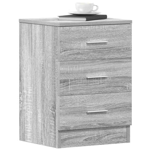 Nachttisch Grau Sonoma 38x35x56 cm