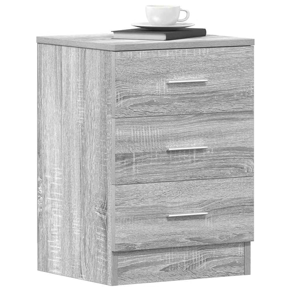 Nachttisch Grau Sonoma 38x35x56 cm