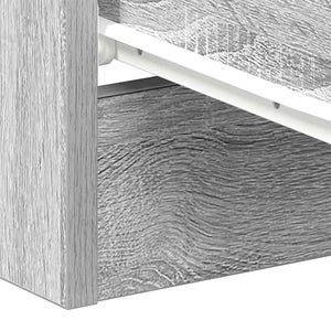 Nachttisch Grau Sonoma 38x35x56 cm