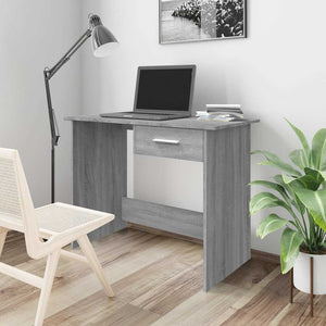 Schreibtisch Grau Sonoma 100x50 cm