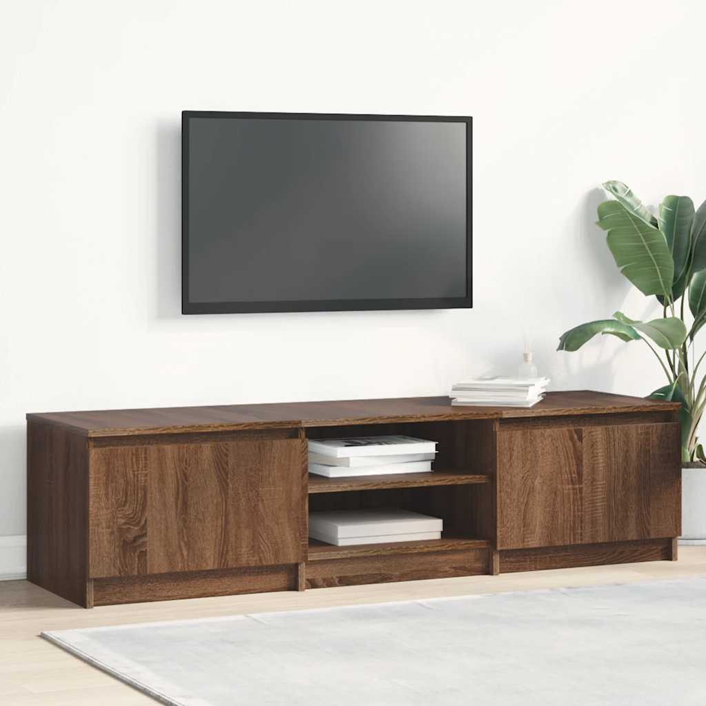 TV-Schrank Eichenoptik Braun 140 cm
