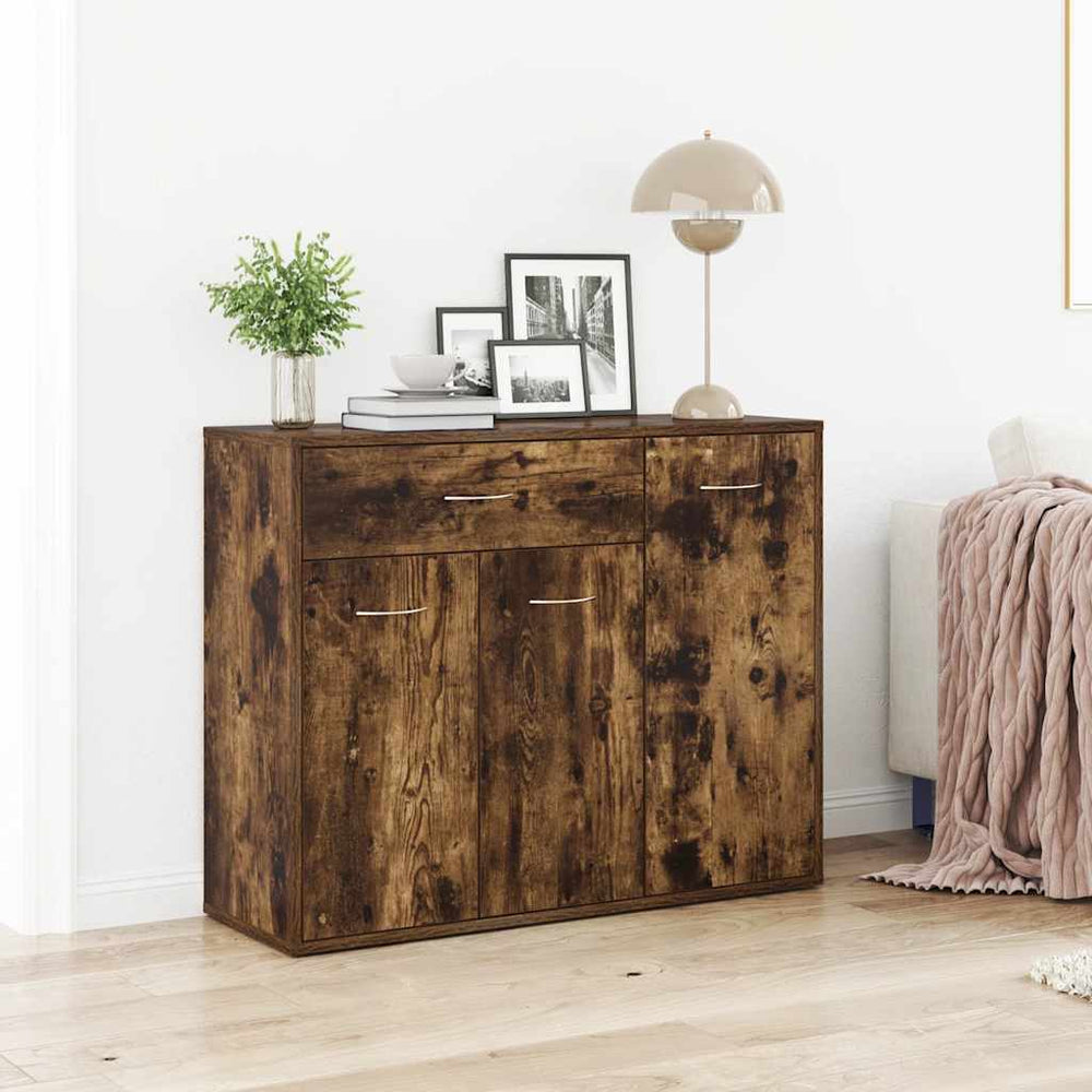 Sideboard Räuchereiche 88x30x70 cm