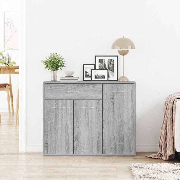 Sideboard Grau Sonoma 88x30x70 cm