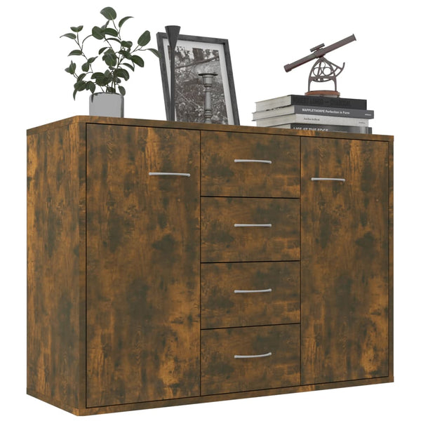 Sideboard Räuchereiche 88x30x65 cm