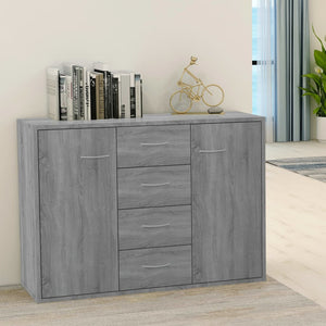 Sideboard Grau Sonoma 88x30x65 cm