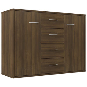 Sideboard Braun Eichenoptik 88x30x65 cm