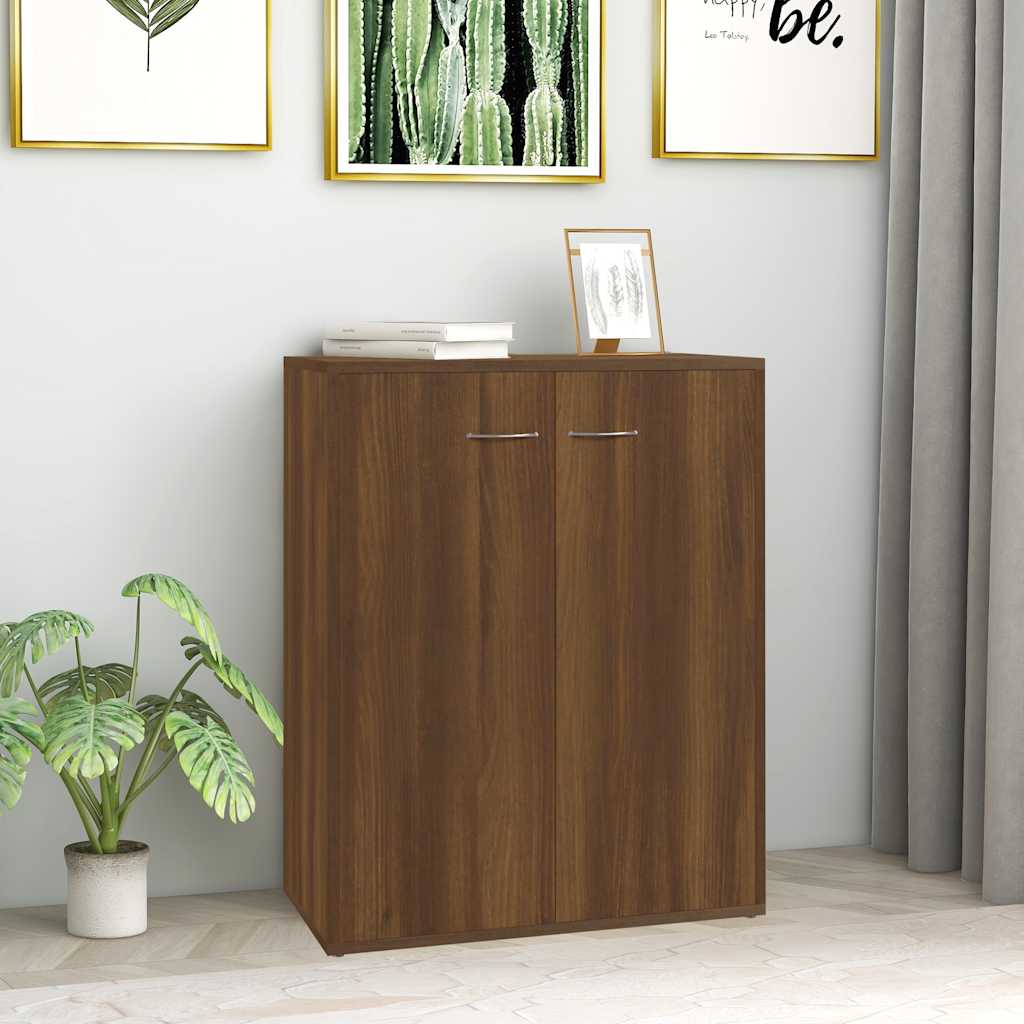 Sideboard Braun Eichenoptik 60 cm