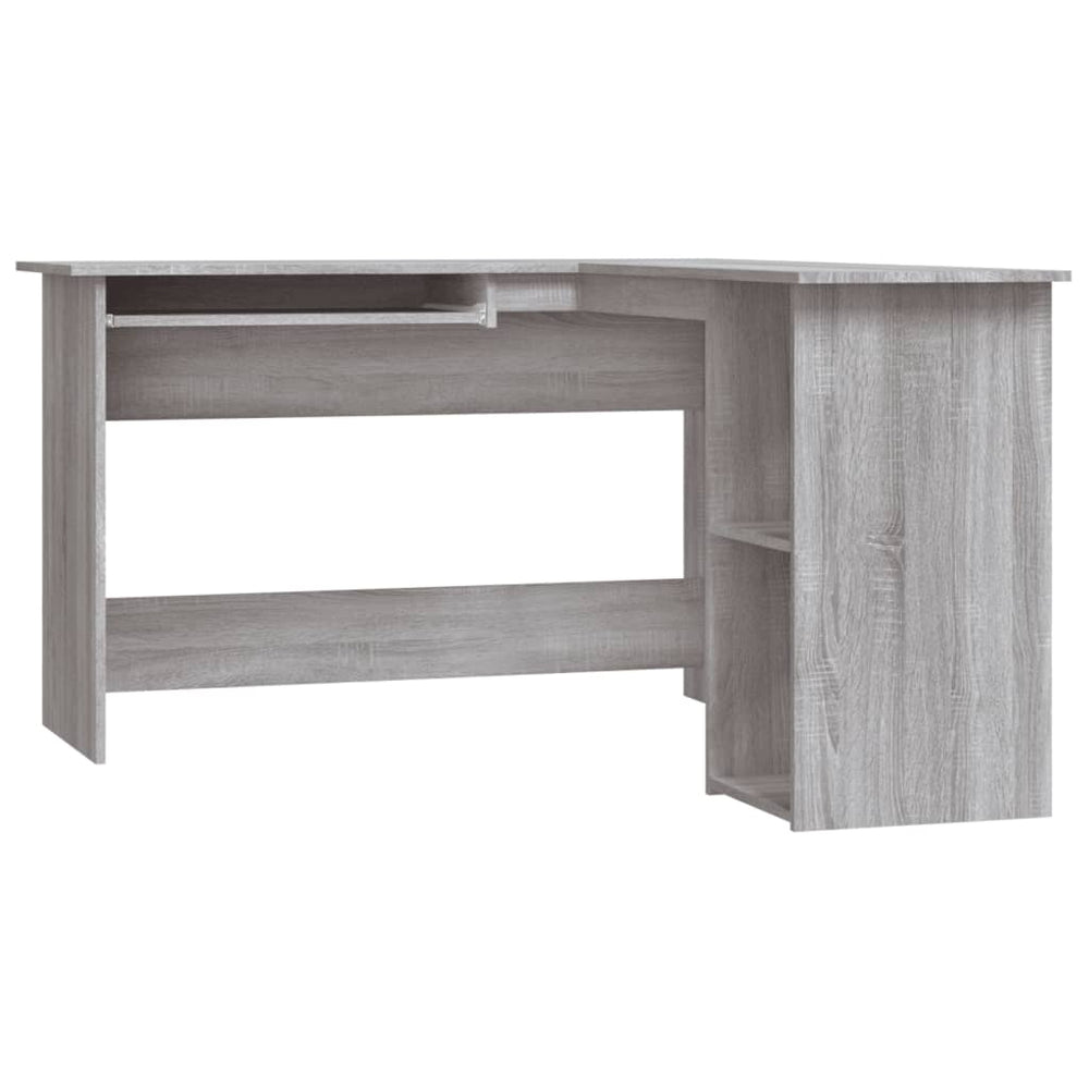Eckschreibtisch Grau Sonoma 120x140 cm