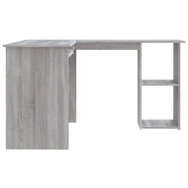 Eckschreibtisch Grau Sonoma 120x140 cm